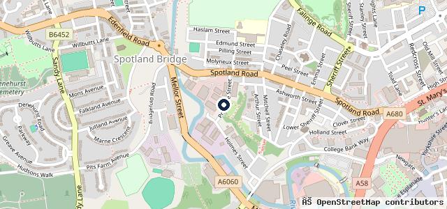 Map showing the location of Sanderson L G & Son