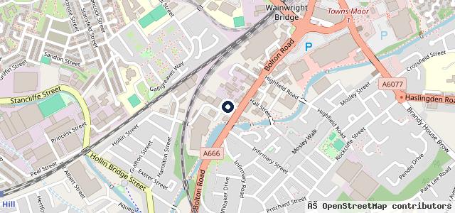 Map showing the location of One Stop Car Shop