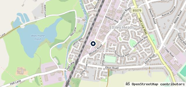 Map showing the location of RSL Motor Services