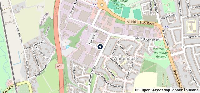 Map showing the location of Premier Vehicle Services Ipswich Ltd