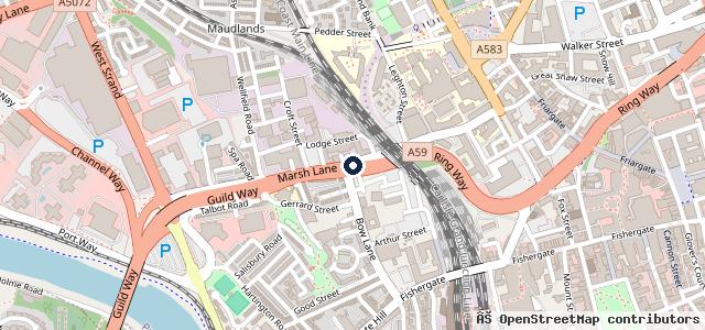 Map showing the location of Ribblesdale Auto Electrics Ltd