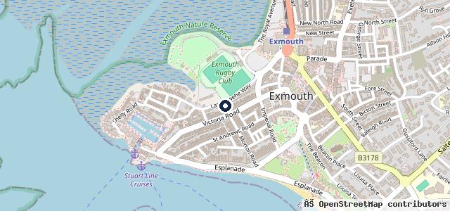 Map showing the location of Richards MOT Centre Ltd