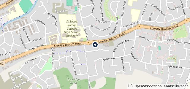 Map showing the location of Rockets Car Repairs
