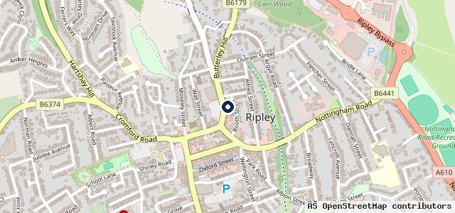 Map showing the location of Roy Jervis Company Ltd