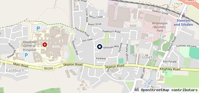Map showing the location of Simpson Stephen