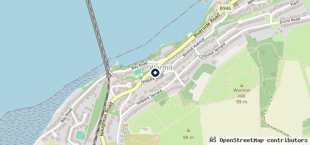 Map showing the location of Stanford Motors Wormit Ltd