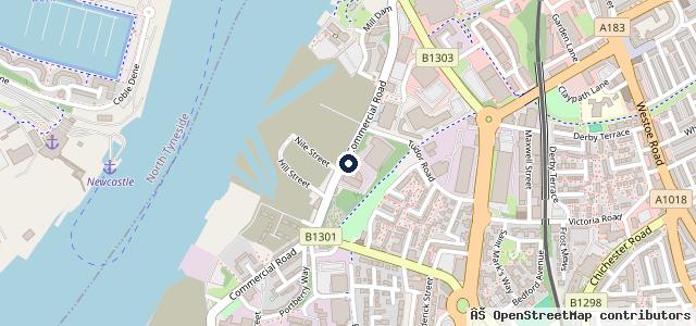 Map showing the location of Stans Auto Services