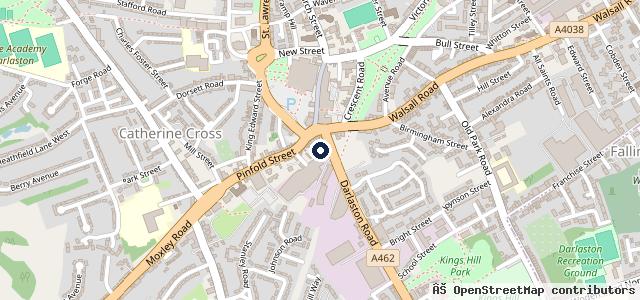 Map showing the location of Star Garage