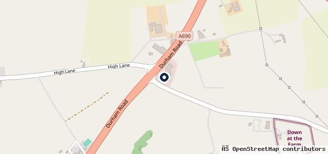 Map showing the location of Lloyd Land Rover Houghton-Le-Spring Service Centre