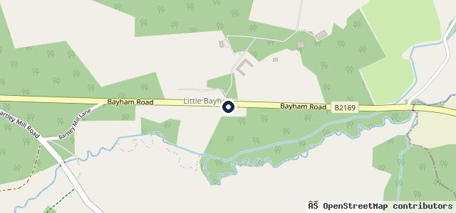 Map showing the location of T O Bassett & Son Ltd