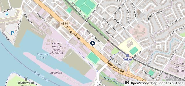 Map showing the location of The Garage Clydebank Ltd