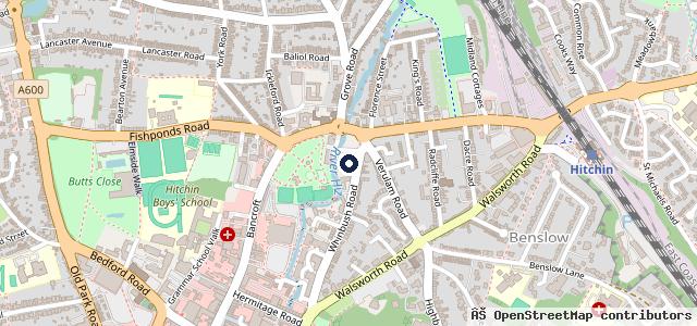 Map showing the location of Brundell Auto Centre