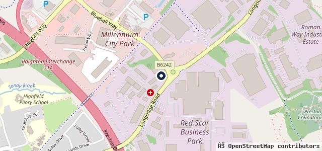 Map showing the location of Titanium Mobile Tyres Ltd