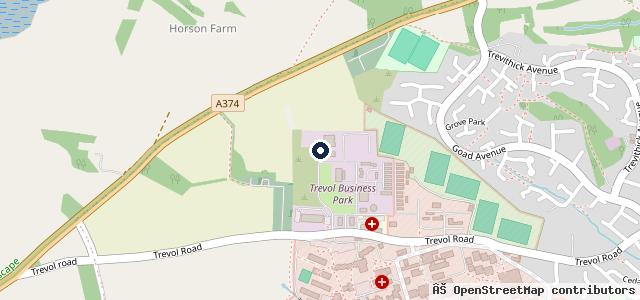 Map showing the location of Torpoint Tyres Limited