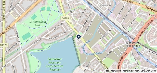 Map showing the location of Science of Spirituality UK