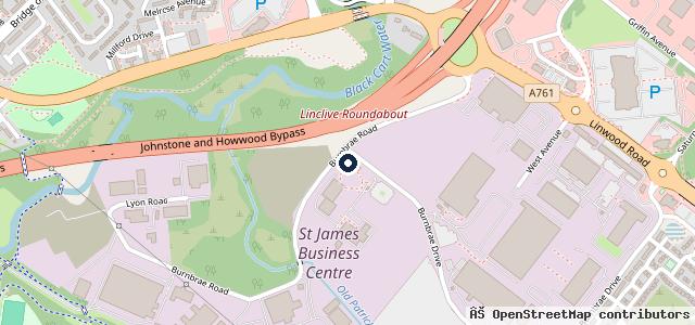 Map showing the location of The Malcolm Group