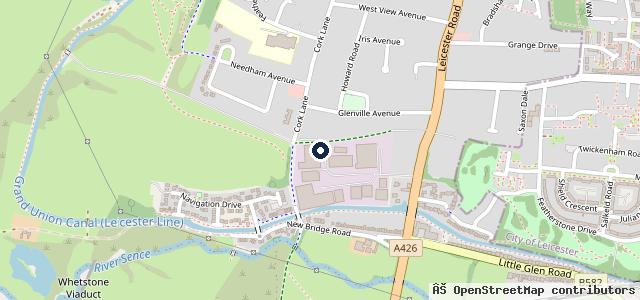 Map showing the location of Walsh Automotive