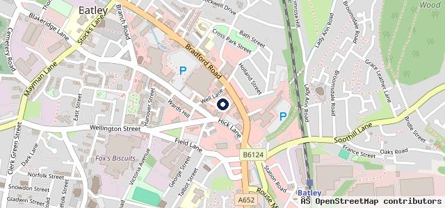 Map showing the location of Well Lane MOT Centre Ltd
