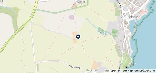 Map showing the location of Kernow Metalworks
