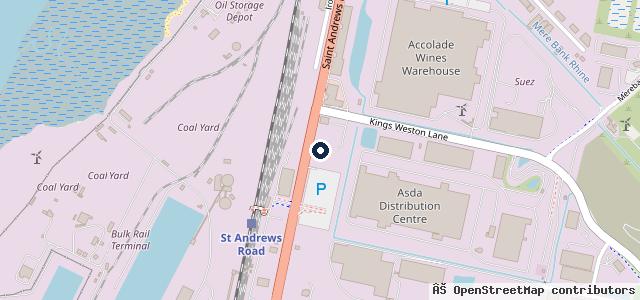 Map showing the location of Euro Commercials Avonmouth