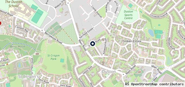 Map showing the location of Pinewood House Motor Company Ltd