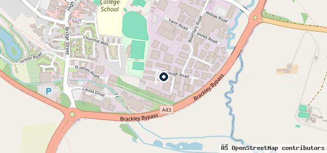Map showing the location of 3 V K The Motorcycle Workshop