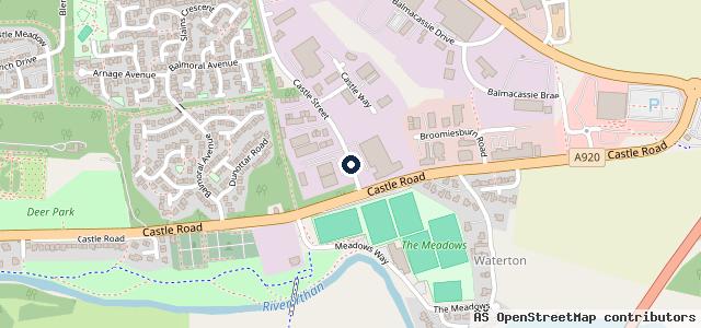 Map showing the location of Pit Lane Ellon Ltd
