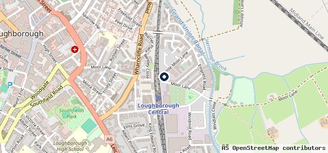 Map showing the location of A & H Autos