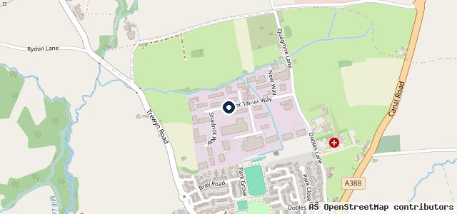 Map showing the location of Bosch Car Service - A&K Gifford