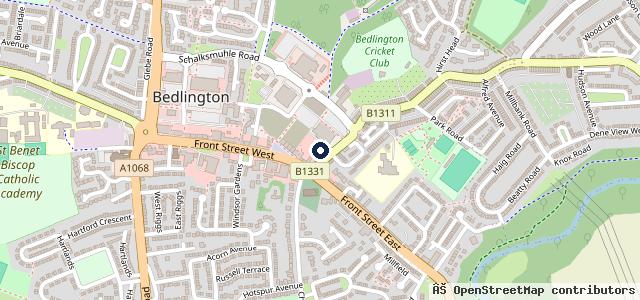 Map showing the location of Avor Van Hire