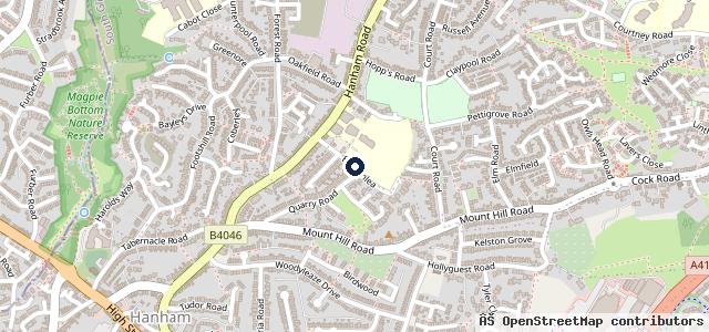Map showing the location of Beaconlea Garage Limited
