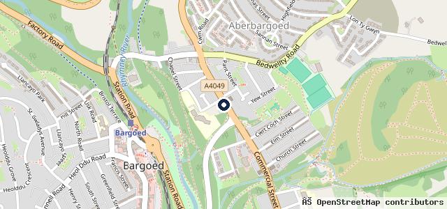 Map showing the location of South Wales Motorcycles