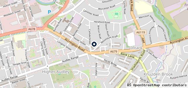 Map showing the location of Carluke Auto Bodies