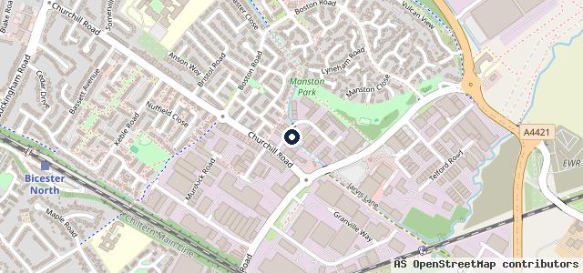 Map showing the location of Dibbles Auto Shop | Bicester