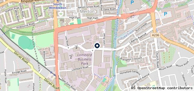 Map showing the location of Deen Motorworks