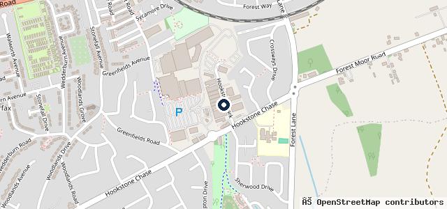 Map showing the location of Great North Auto Services
