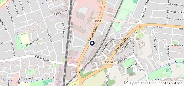 Map showing the location of Havanas MOT Centre