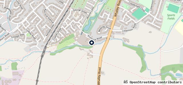 Map showing the location of InsideTrack Garages LTD