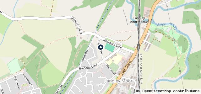 Map showing the location of JD Motors At Angus St Garage