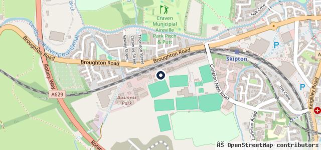Map showing the location of John Lambert Garage
