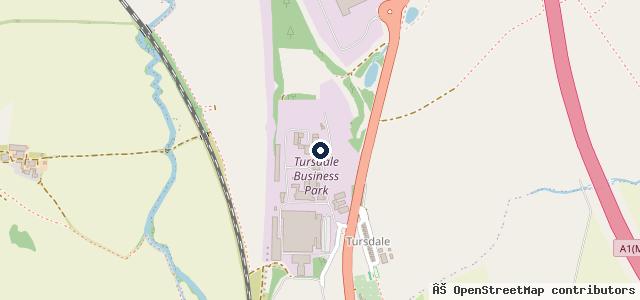 Map showing the location of Kerbside Automotive ltd