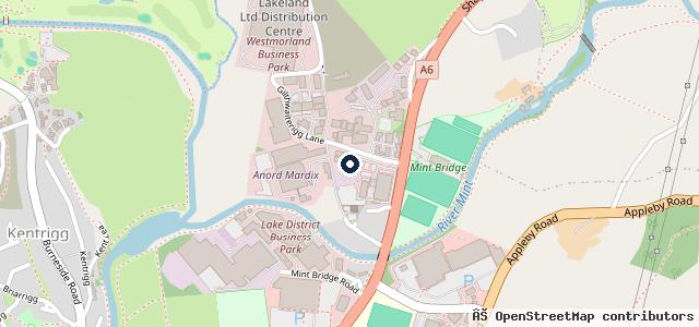 Map showing the location of Kiggins Auto Repair - Kendal
