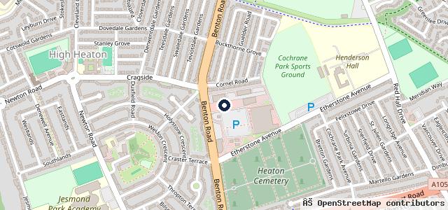 Map showing the location of Lexus Newcastle