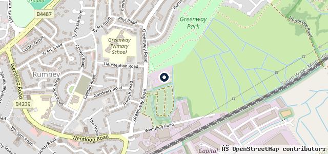 Map showing the location of Mardy Motors MOT & Service Centre