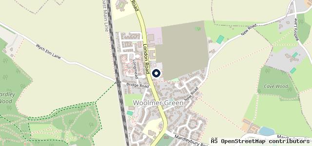 Map showing the location of Endeavour Approved Knebworth