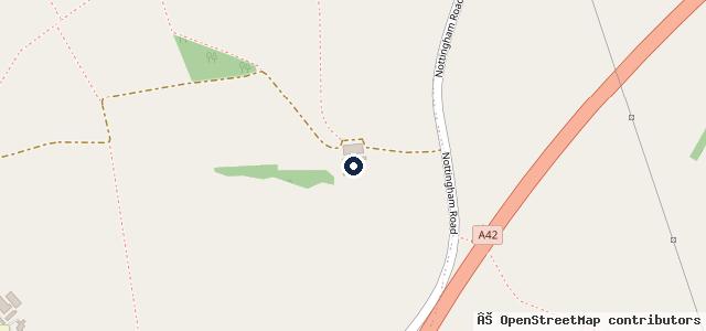 Map showing the location of Midland Car Servicing