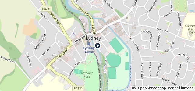 Map showing the location of Mills & Walker