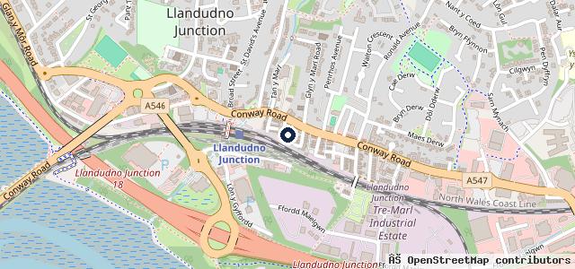 Map showing the location of Moores Motor Engineers