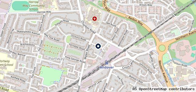 Map showing the location of MOT Supercentre Ltd