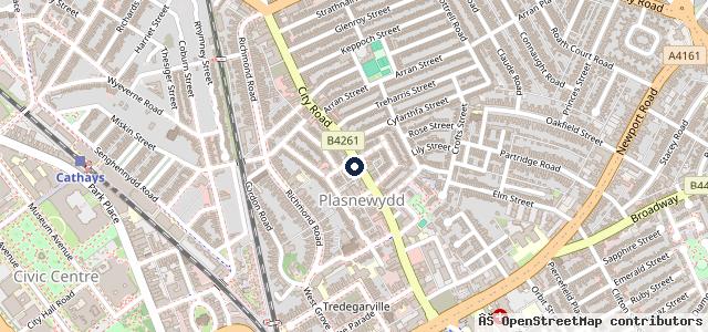Map showing the location of Mr T's Mot